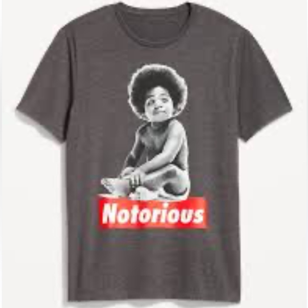 Old Navy Notorious B.I.G. Graphic Tee shirt